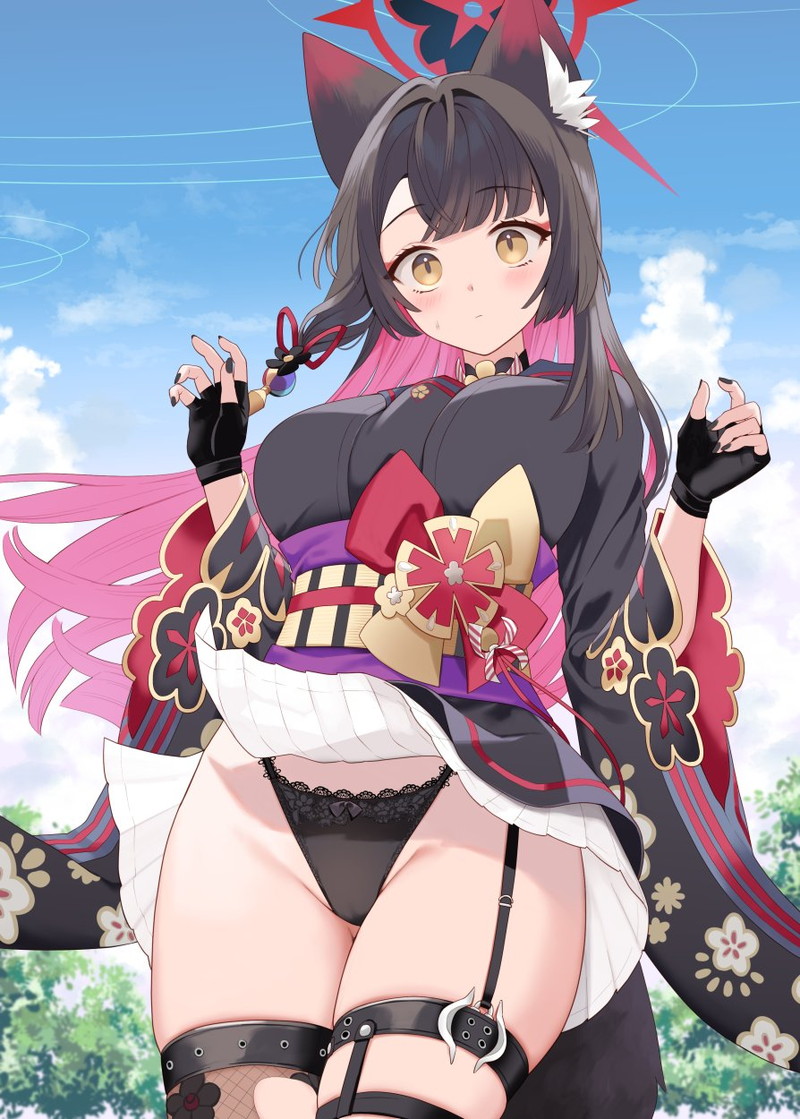 【ブルアカ】狐坂ワカモのエロ画像 Part４
