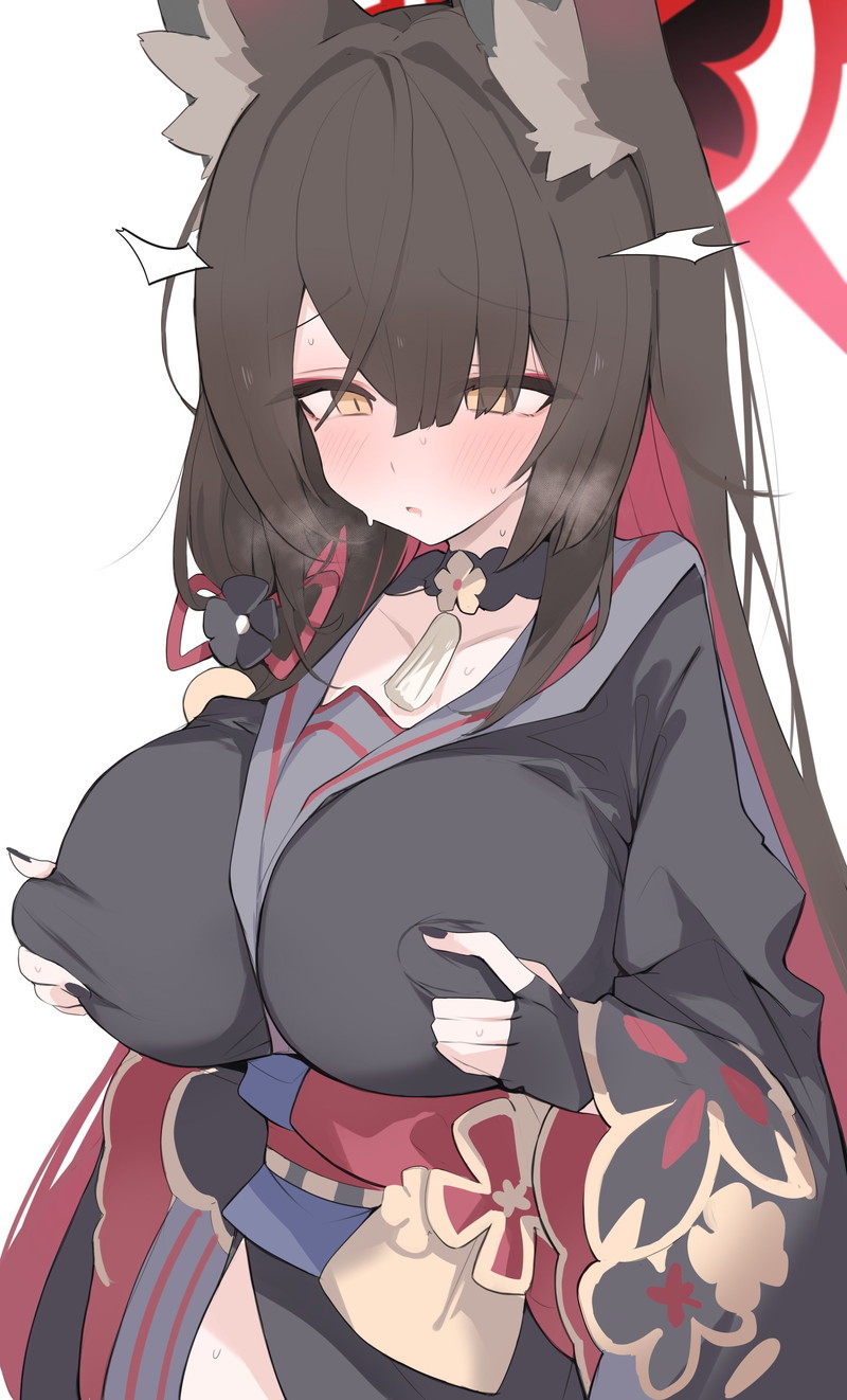【ブルアカ】狐坂ワカモのエロ画像 Part４