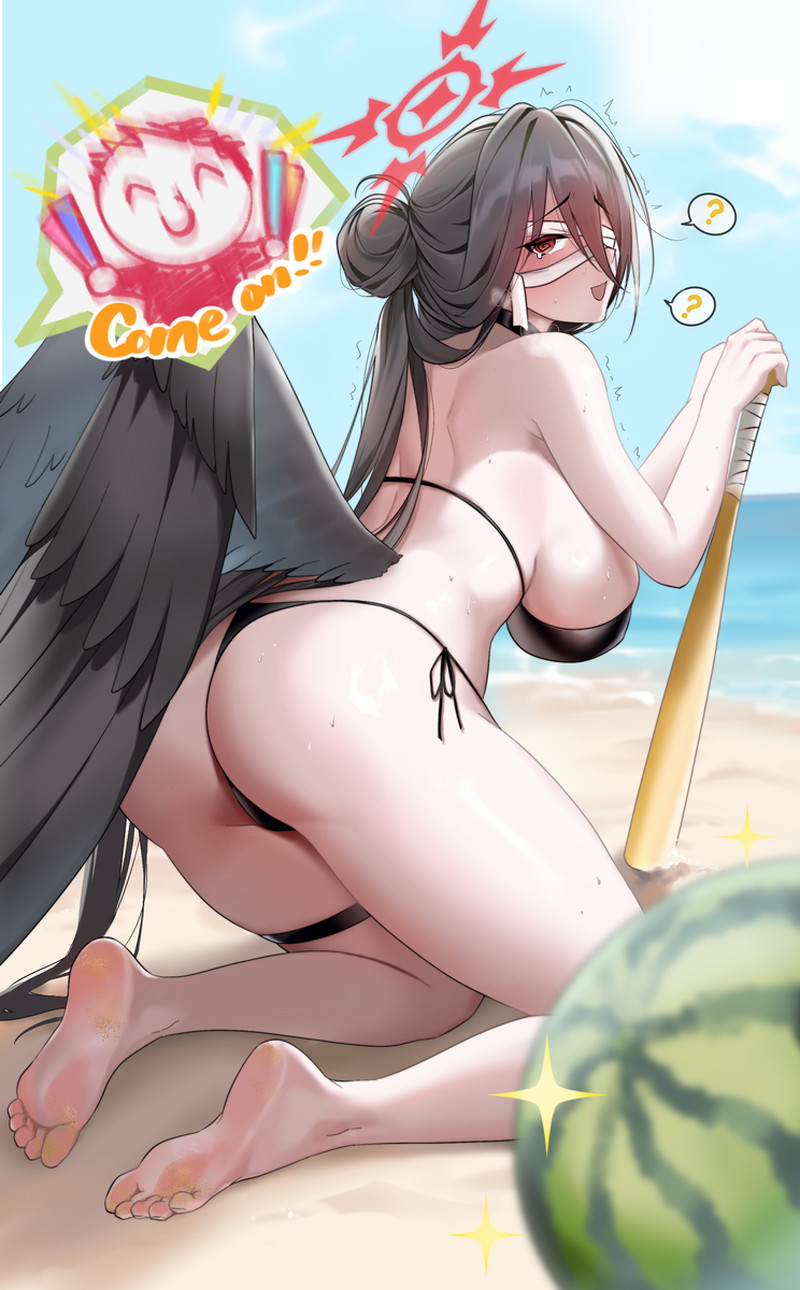 【ブルアカ】羽川ハスミのエロ画像 Part２０