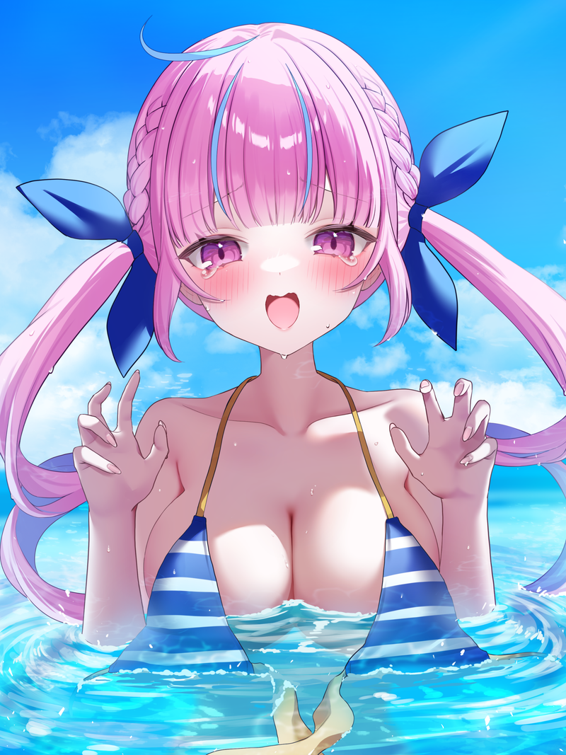 【ホロライブ】湊あくあのエロ画像 Part１６【VTuber】