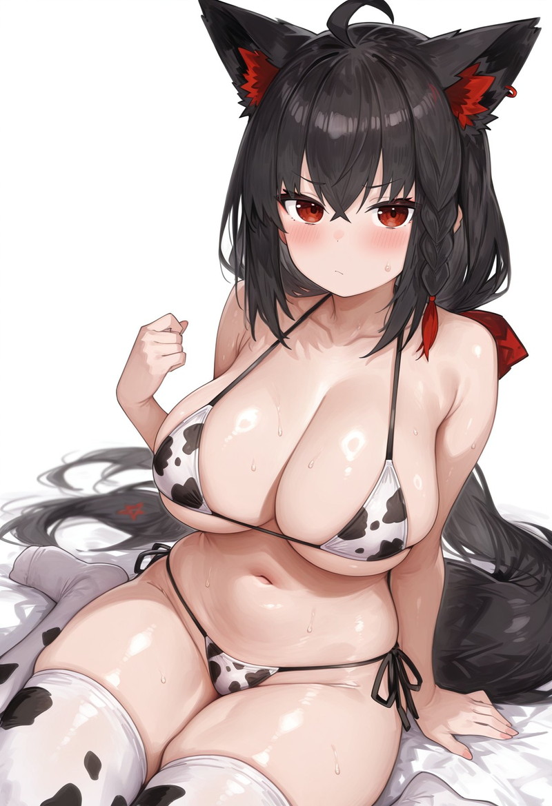 【ホロライブ】白上フブキのエロ画像 Part１８【黒上フブキ】