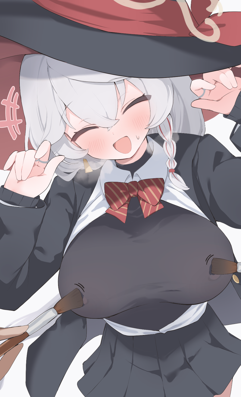【ブルアカ】白尾エリのエロ画像 Part１