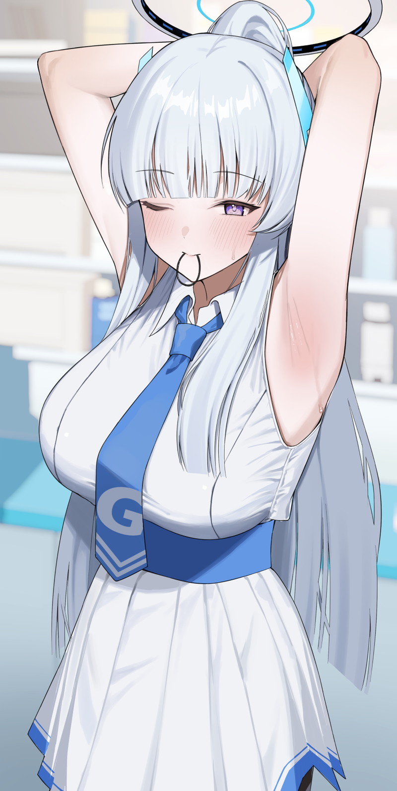 【ブルアカ】生塩ノアのエロ画像 Part１３