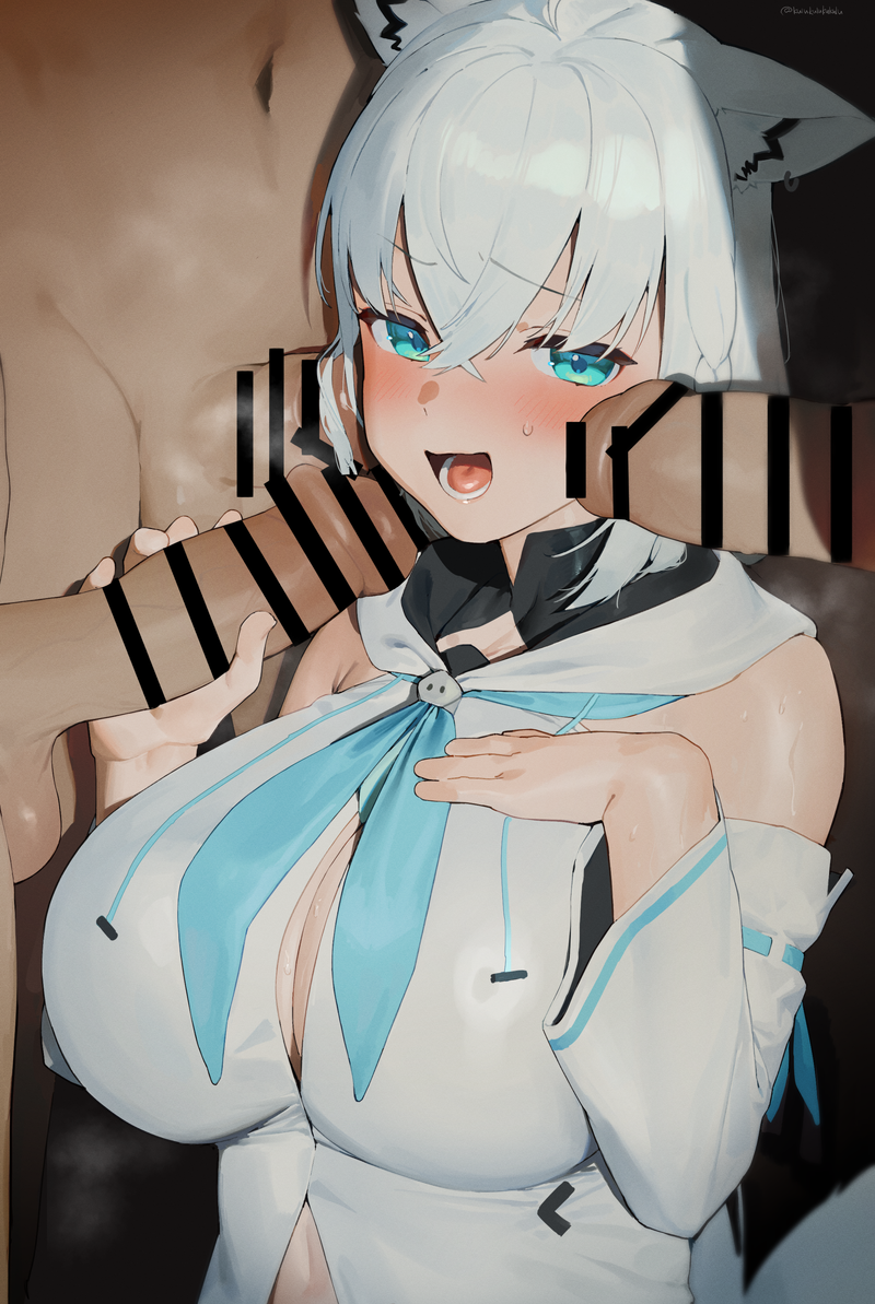 【ホロライブ】白上フブキのエロ画像 Part１９【黒上フブキ】