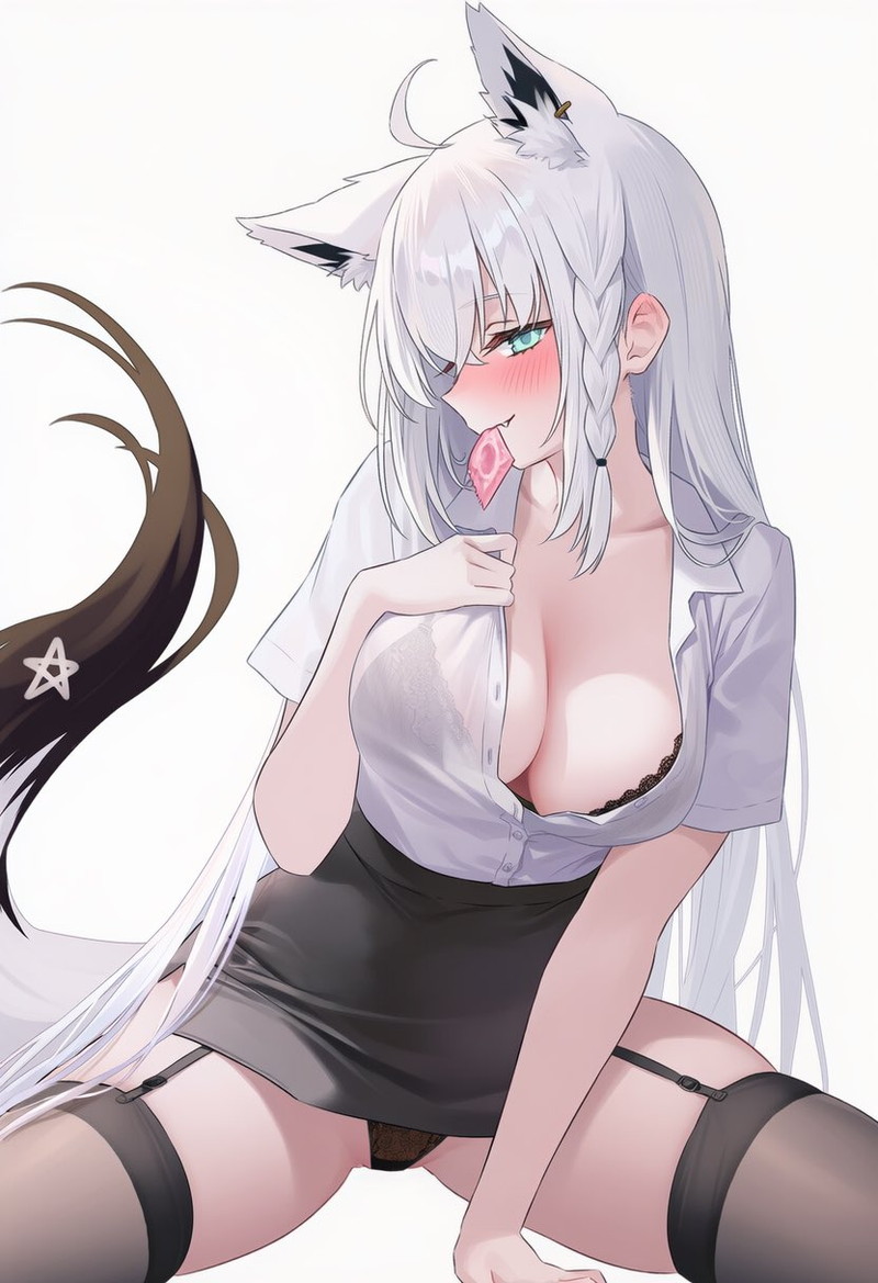 【ホロライブ】白上フブキのエロ画像 Part20【VTuber】